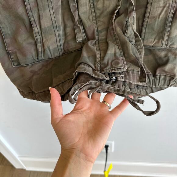 Sanctuary Camo Utility Jacket Green L - Picture 7 of 10